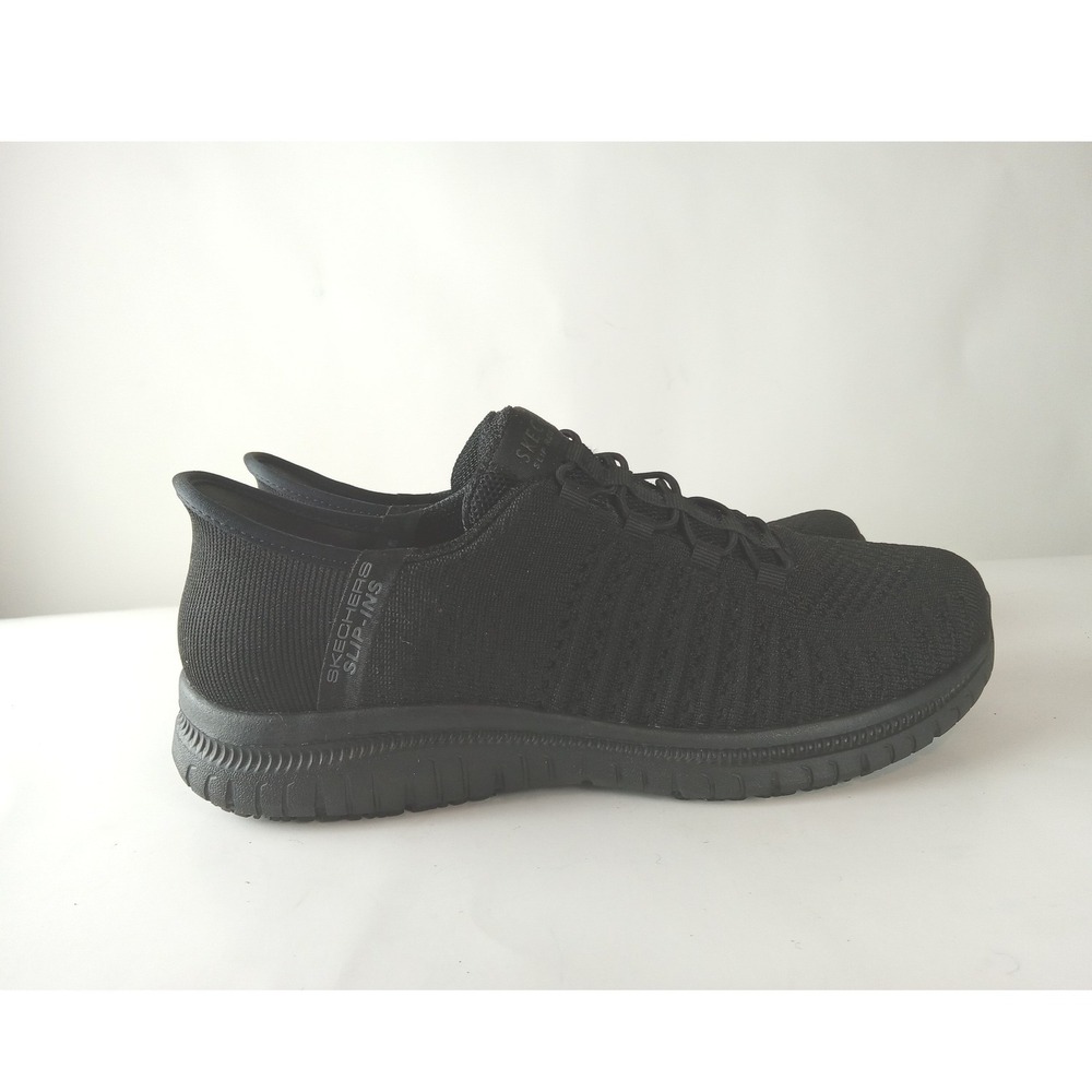 Skechers Work Slip-ins Black Slip Resistant Sneakers 108233 Womens 7